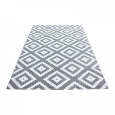 Ayyildiz Kusový koberec Plus 8005 grey 80x150