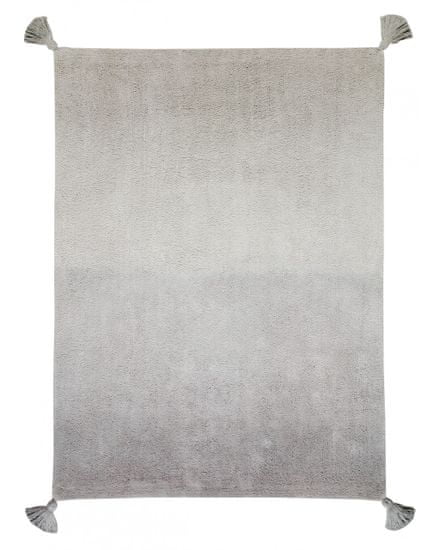 Lorena Canals Přírodní koberec, ručně tkaný Ombré Dark Grey - Grey