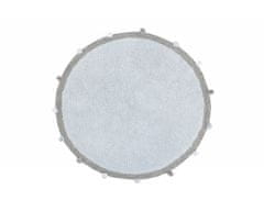 Lorena Canals Pro zvířata: Pratelný koberec Bubbly Soft Blue kruh 120x120 (průměr) kruh