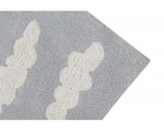 Lorena Canals Přírodní koberec, ručně tkaný Clouds Grey 120x160