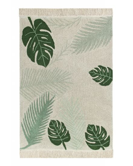 Lorena Canals Přírodní koberec, ručně tkaný Tropical Green