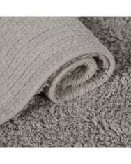 Lorena Canals Přírodní koberec, ručně tkaný Stars Grey-White 120x160