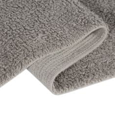 Lorena Canals Přírodní koberec, ručně tkaný Polka Dots Grey-White 120x160
