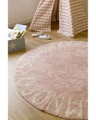 Lorena Canals Přírodní koberec, ručně tkaný Round ABC Vintage Nude-Natural 150x150 (průměr) kruh