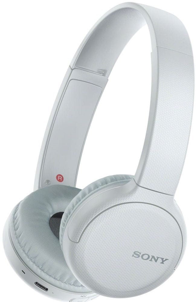 Levně Sony WH-CH510 bezdrátová sluchátka, bílá