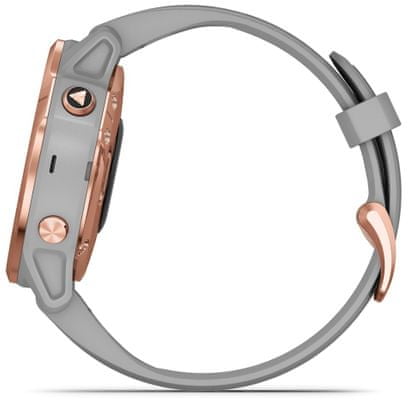 Chytré hodinky Garmin fénix 6S Sapphire, hudební přehrávač, bezkontaktní platby, notifikace z telefonu, z aplikací