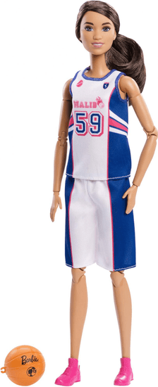 Mattel Barbie V pohybu - basketbalistka