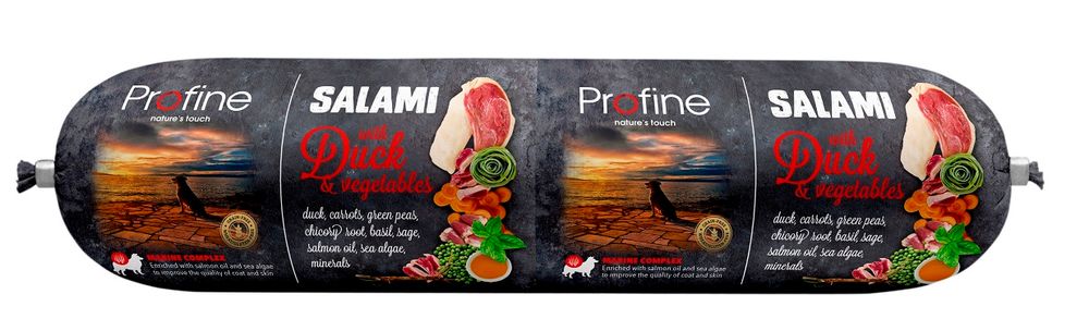 Levně Profine Salami Duck & Vegetables 800 g