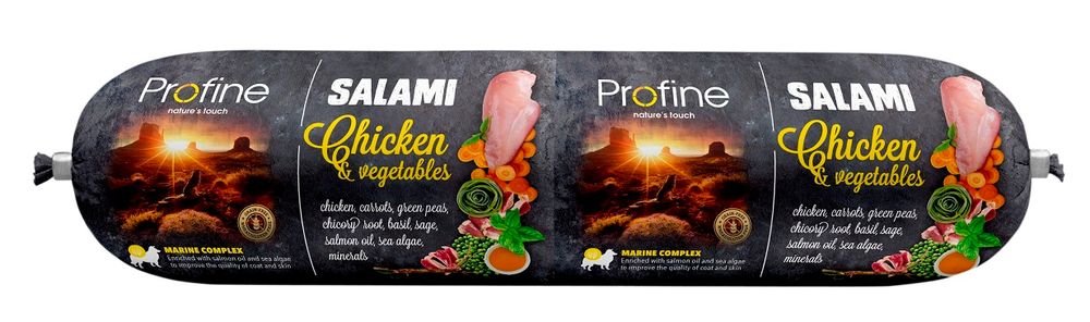 Levně Profine Salami Chicken & Vegetables 800 g