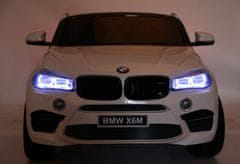 Beneo Elektrické autíčko BMW X6 M, 2 místní, 2 x 120W motor, 12V, elektrická brzda, 2,4 GHz dálkové