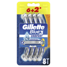 Gillette Blue3 Pánský jednorázový holicí strojek 8 ks 