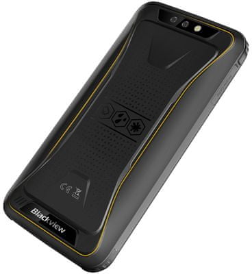 iGet Blackview BV5500 Pro, dlouhá výdrž baterie, odstranění šumu, dvojitý mikrofon, GPS, Glonass, přesná navigace, kompas