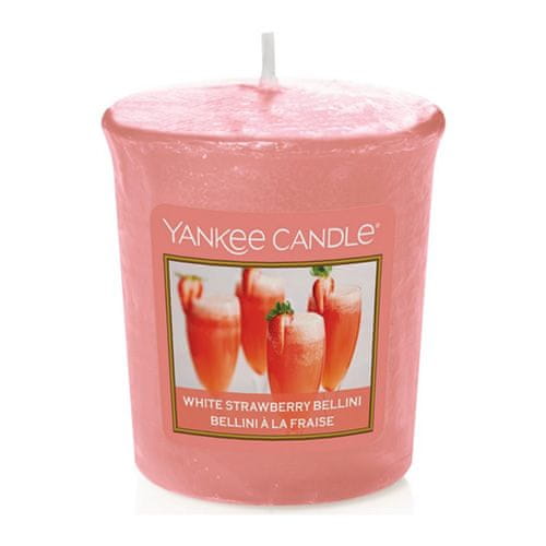 Yankee Candle Svíčka , Jahodové Bellini, 49 g
