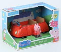 TM Toys Peppa Pig - rodinné auto + figurka