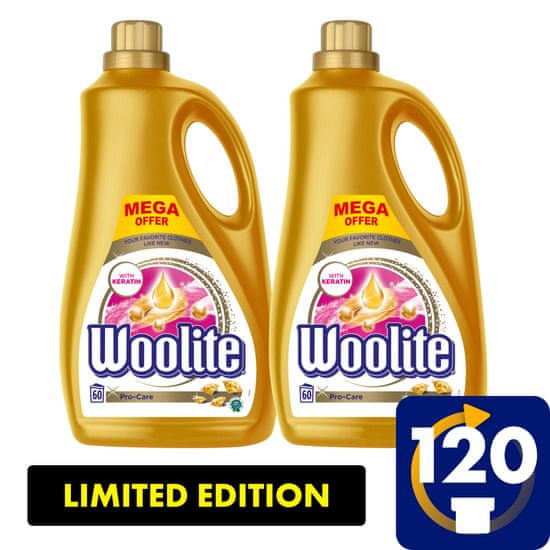 Woolite Pro-Care 7.2 l / 120 pracích dávek
