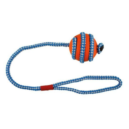 IMAC Gumový míček pro psa - oranžovo-modrý - 5 cm