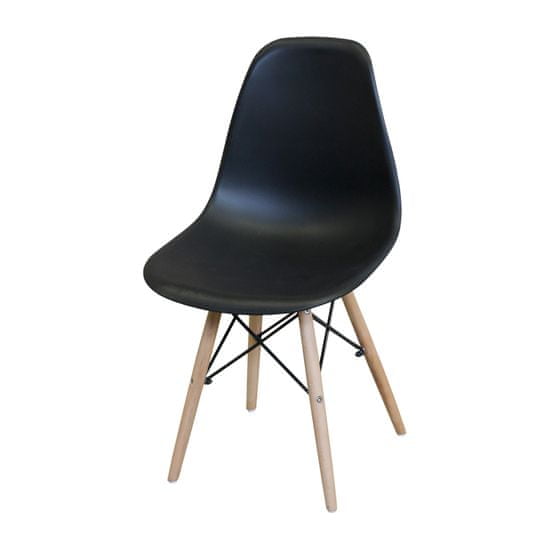 IDEA nábytek Jídelní židle UNO černá