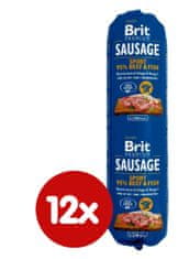 Brit Sausage Sport - Beef & Fish 12 x 800 g