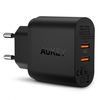 Aukey  Quick Charge 3.0 Dual Port Turbo Charger - PA-T16