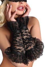 Livco Corsetti Erotické rukavičky Gloves 13, černá, S/L