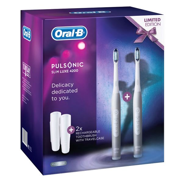 Oral-B Pulsonic Slim Luxe 4200 Duo, timer
