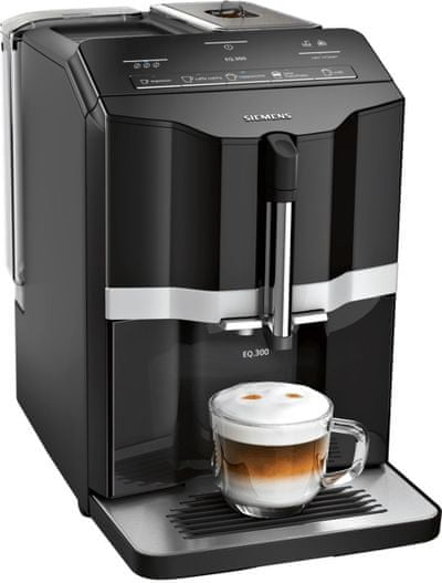 Kávovar Siemens TI351209RW mléčné nápoje