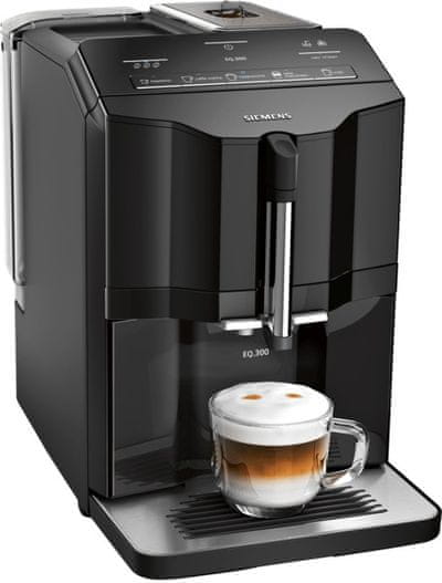 Kávovar Siemens TI35A209RW mliečne nápoje