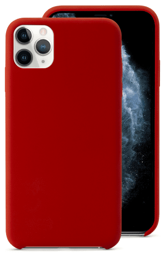 EPICO Silicone Case iPhone 11 Pro Max 42510101400001, červená