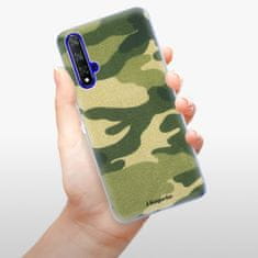 iSaprio Silikonové pouzdro - Green Camuflage 01 pro Honor 20