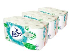 LINTEO Toaletní papír zelený 3 x 16 rolí 3-vrstvý