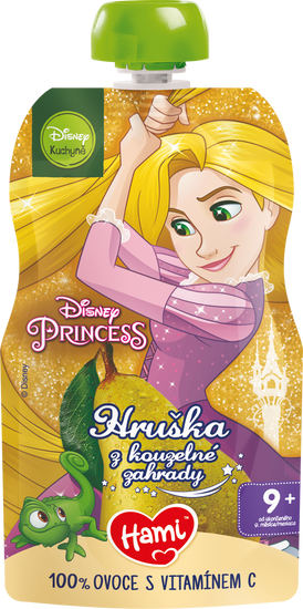 Hami Disney Princess ovocná kapsička Hruška 6x110 g