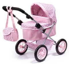 Bayer Design Trendy kočárek pro panenky růžová