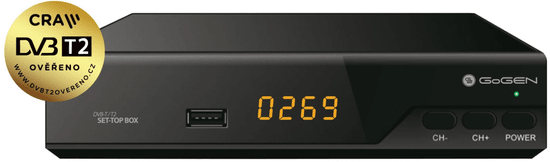 GoGEN DVB269T2PVR - zánovní