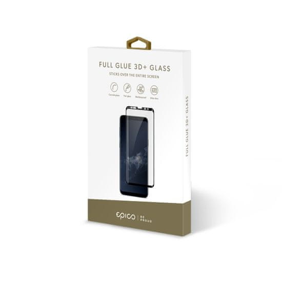 EPICO FULL GLUE 3D+ GLASS Samsung Galaxy S9+ - černá, 27212151300002