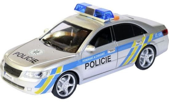 MaDe Policejní auto s českým hlasem na setrvačník 24 cm