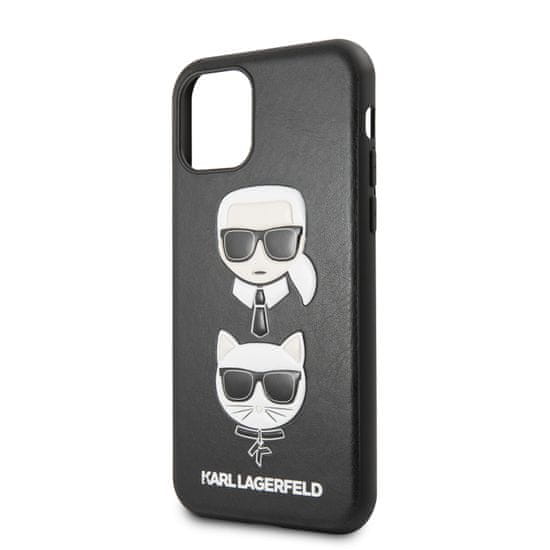 Karl Lagerfeld &Choupette Kryt pro iPhone 11 Pro Black (EU Blister) (KLHCN58KICKC) - rozbaleno