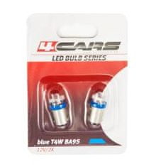 4Cars 4CARS LED žárovka 1LED 12V BA9S modrá