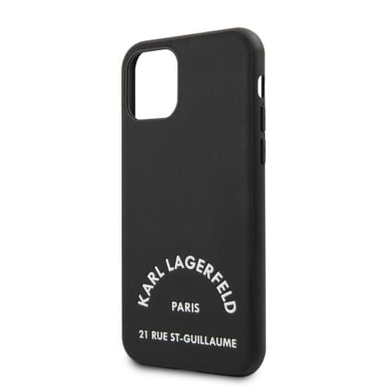 Karl Lagerfeld Rue St Gullaume Kryt pro iPhone 11 Black (EU Blister) (KLHCN61NYBK)