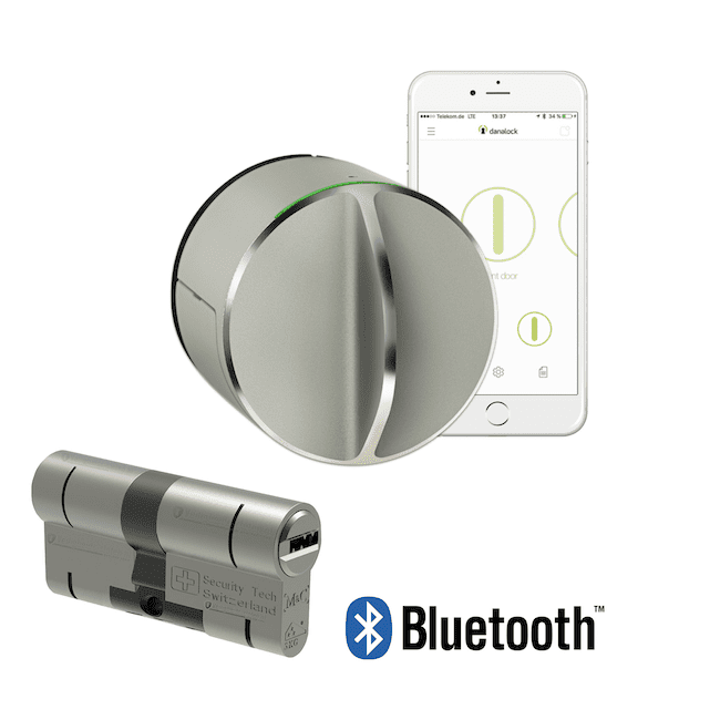 danalock V3 set - Chytrý zámek a cylindrická vložka - Bluetooth - zánovní