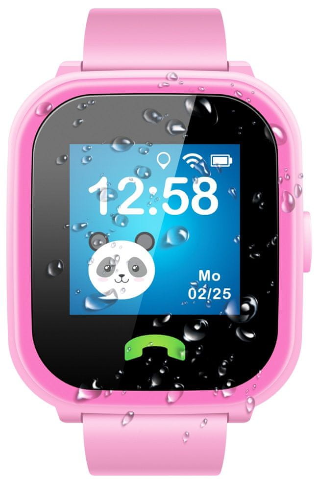Sponge See 2, dětské hodinky s GPS, růžové