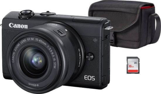 Canon EOS M200 + 15-45 EF-M IS STM Value Up Kit