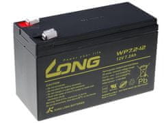 Long Long 12V 7,2Ah olověný akumulátor F2 (WP7.2-12 F2)