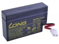 Long Long 12V 0,7Ah olověný akumulátor AMP (WP0.7-12)