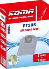 KOMA ET30S - Sada 25 ks sáčků do vysavače ETA Sting 1430
