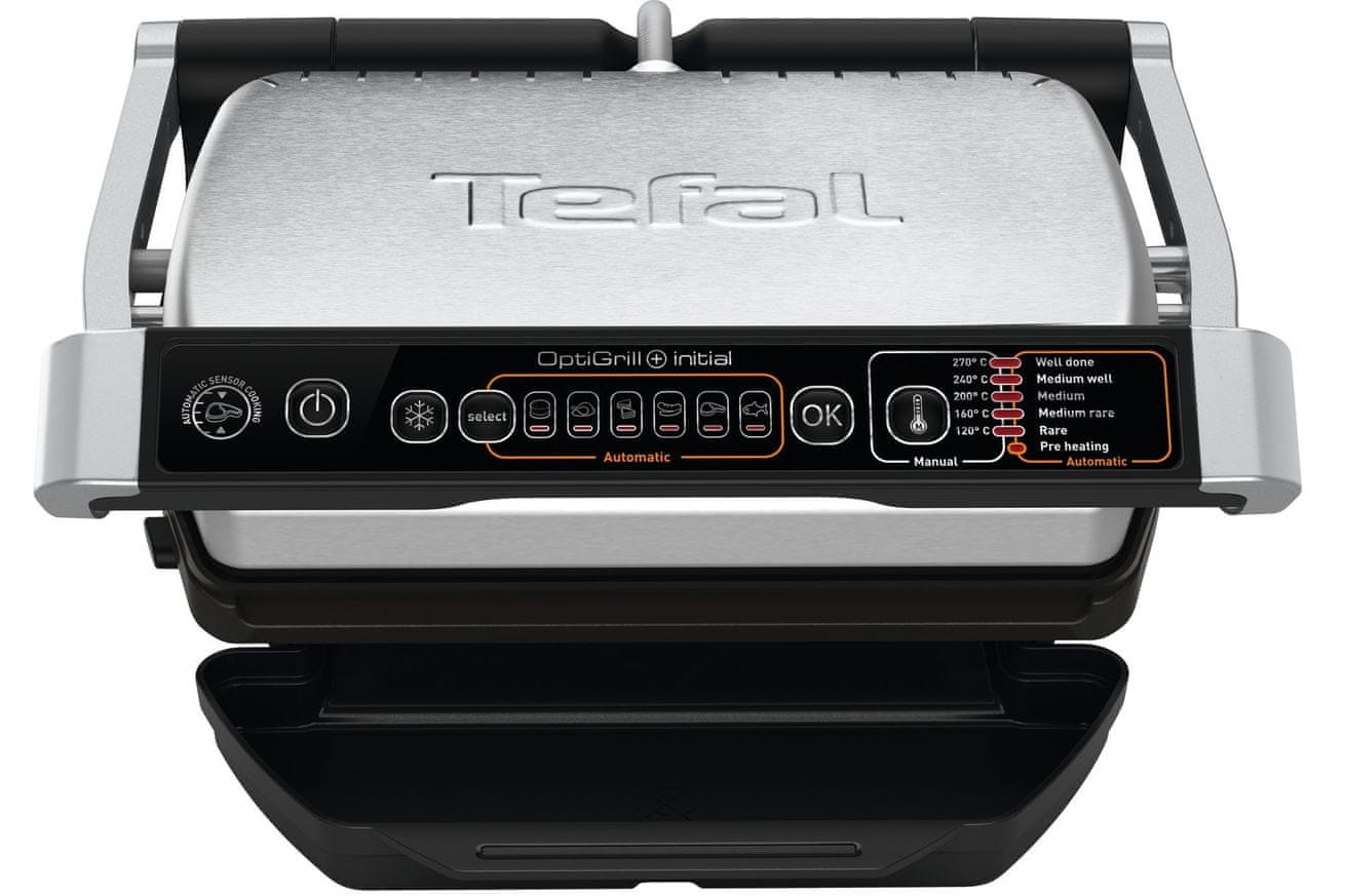 TEFAL GC706D34 Optigrill+ Initial automatický senzor grilování