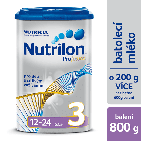 Nutrilon 3 Profutura batolecí mléko 800g, 12+