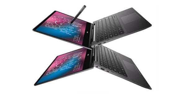 Notebook DELL Inspiron 13 7000 Touch 13,3 palca Intel 10. generácie 4 režimy použitia stan tablet notebook stojan