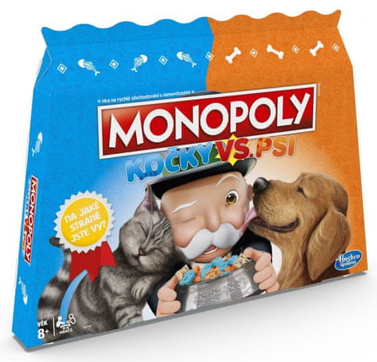 Hasbro Monopoly Kočky a psi CZ/SK