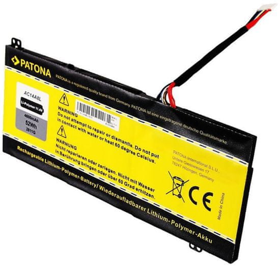 PATONA Baterie pro ntb ACER Aspire VN7 4600mAh Li-pol 11,4V AC14A8L, PT2811