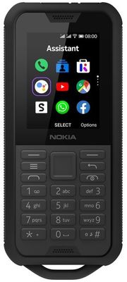 Nokia 800 Tough, odolný tlačítkový telefon, vodotěsný, IP68, vojenský standard odolnosti MIL-STD-810G, rychlý internet 4G LTE, dlouhá výdrž baterie, nárazuvzdorný